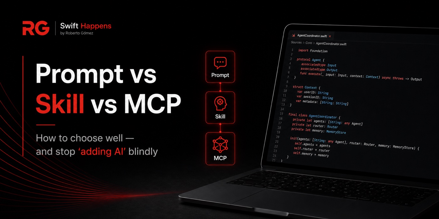 Header for Prompt vs Skill vs MCP